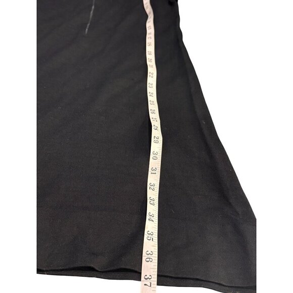 Goldworm Women’s Vintage Black Dress Size 10 | 100% Merino Wool Italy Classic - Picture 8 of 11